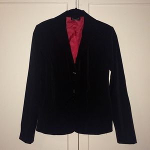 VINTAGE 1990's BLACK SUIT JACKET BLAZER SIZE 4
